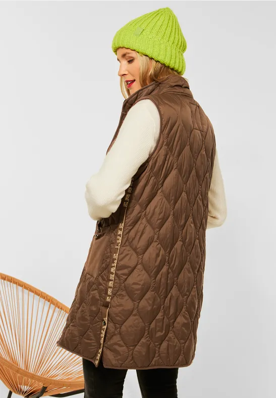 Street One Lange Weste mit Zipper 