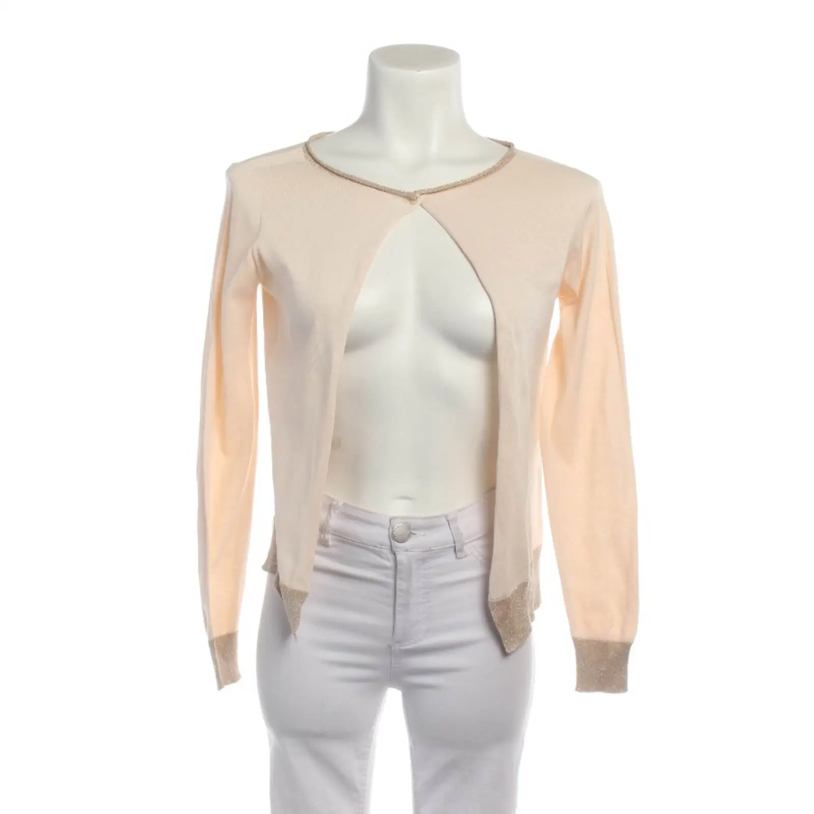 Strickjacke 32 Beige