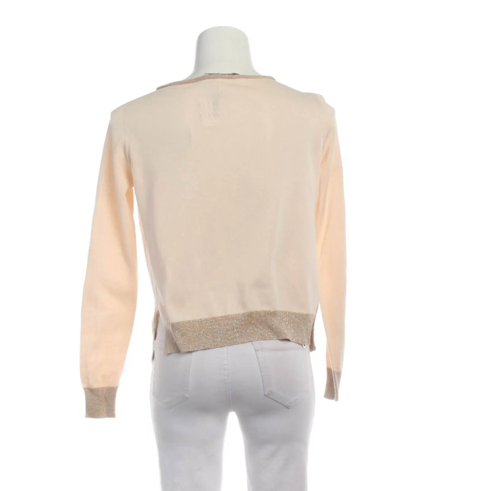 Strickjacke 32 Beige